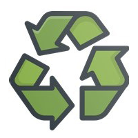 Waste is received by recycling plants and converted to bio char/fertiliser for sale