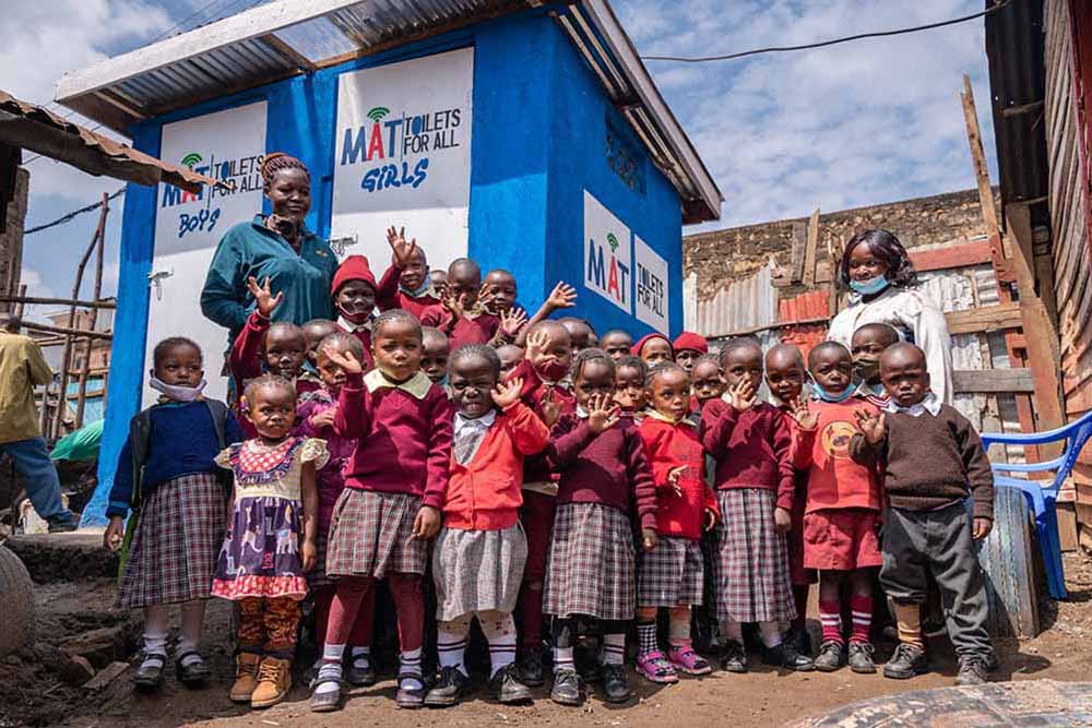 Kenyan school children