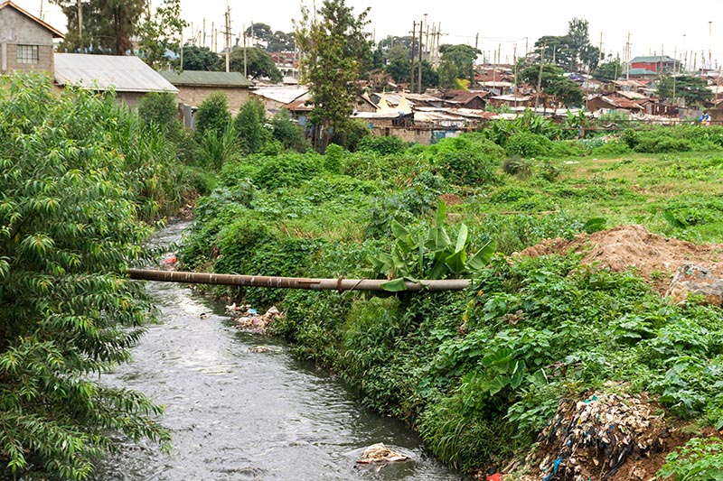 20000 litres of waste diverted from the Nairobi river